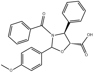 (4S,5R)-3-苯甲?；?2-(4-甲氧基苯基)-4-苯基-5-惡唑啉羧酸