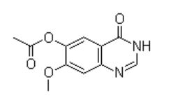 3,4-二氫-7-甲氧基-4-氧代喹唑啉-6-醇乙酸酯